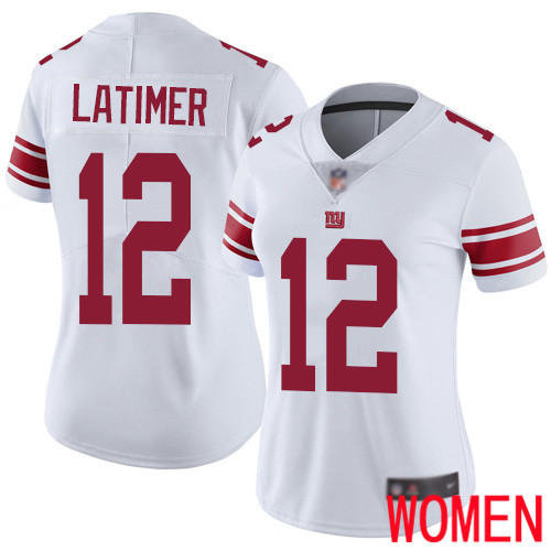 Women New York Giants #12 Cody Latimer White Vapor Untouchable Limited Player Football NFL Jersey->youth nfl jersey->Youth Jersey
